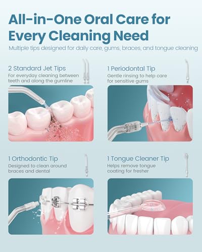 Rechargeable Cordless Water Flosser – Powerful Portable Oral Irrigator for Travel & Home - Image 5