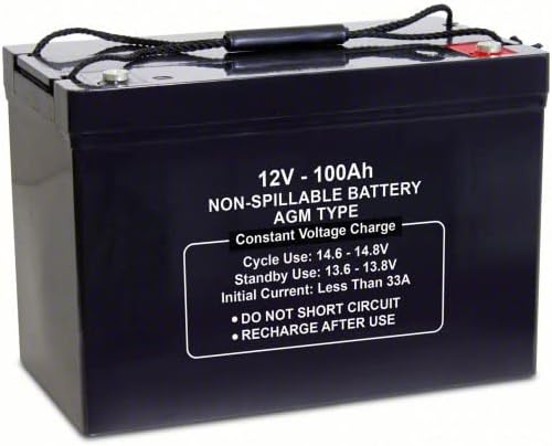 12V 100Ah AGM SLA DEEP Cycle VRLA Battery 12V 24V 48V Manufactuer Branded UPG Battery