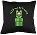 TShirt-People Piranha Plant Mario - Cuscino con imbottitura, 40 x 40 cm