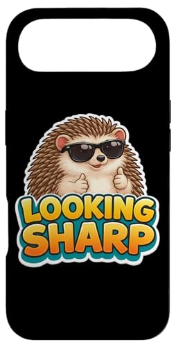 Looking Sharp Quills Hedgehog Owner Erinaceinae �T���O���X �X�}�z�P�[�X iPhone Air �p