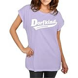 Druck Made in Germany Damen Mädchen T-Shirt Dorfkind & Ostdeutsch DDR ostdeutschland Dorf Land mädels
