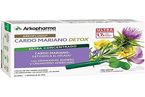 Arkopharma - ARKOFLUIDO MARIANO DETOX 20 Ampullen Cover