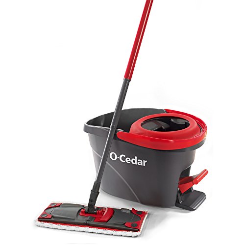 O-Cedar Easy Wring UltraMax Flat Spin Mop and Bucket System