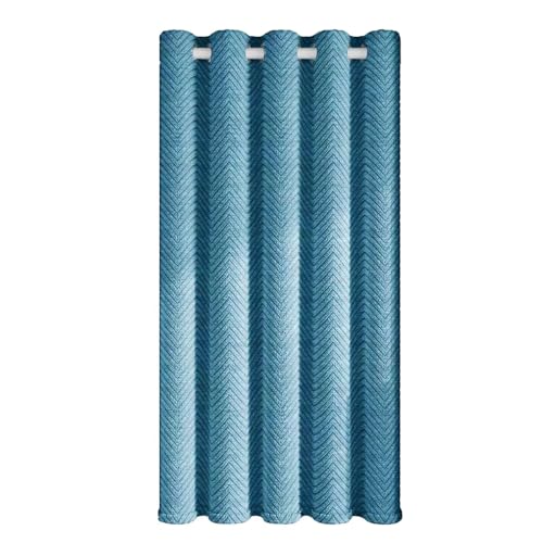 Nnamiiko 突っ張り棒カーテン 断熱防寒 1級遮光 防音 200cm丈 間仕切りカーテン 玄関 ドア コットンかーてん おしゃれ のれん 暖簾 厚手 ハトメ型 ロング 間仕切り 中綿入り 防風 保温 冷気遮断 冷暖房効率UP 目隠し 廊下 脱衣所 キ