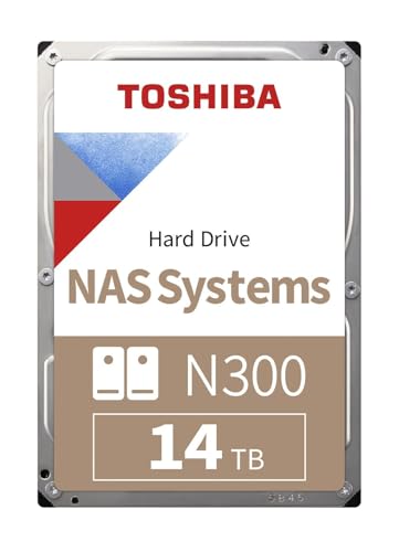 Toshiba N300 Nas Hdwg51Euzsva - Festplatte - 14 Tb - Intern - 3.5" (8.9 Cm)