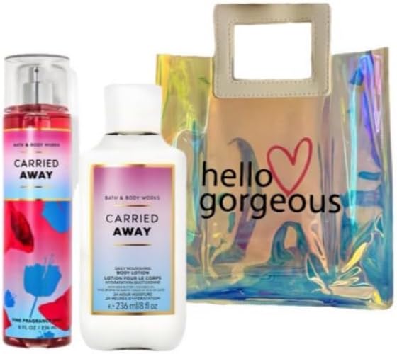 Vista 9 de White Barn - Bath and Body Works - Set de regalo de 2 piezas - con bolsa de regalo Hello Gorgeous (Mañana de Navidad brillante)