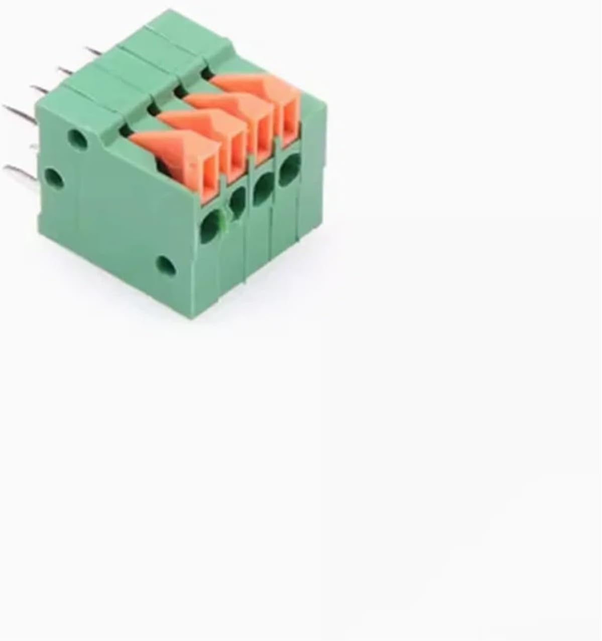 100pcs KF141V 2.54mm Pitch PCB Terminal Block Connector 2/3/4/5/6/7/8/9/10P Straight Screw Terminal(4P)