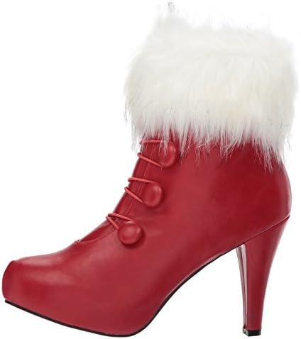 Ellie Shoes Women's 414-claus Boot, Red, 9 US/9 M US | Image 7