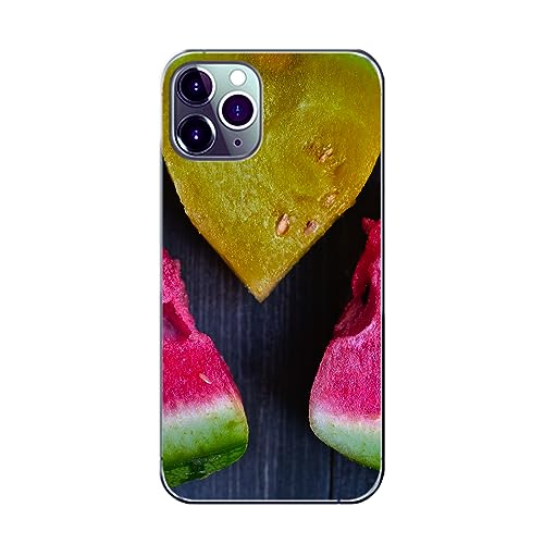 Coque iPhone 11 Pro Max pastèque en TPU flexible antichoc par König Design