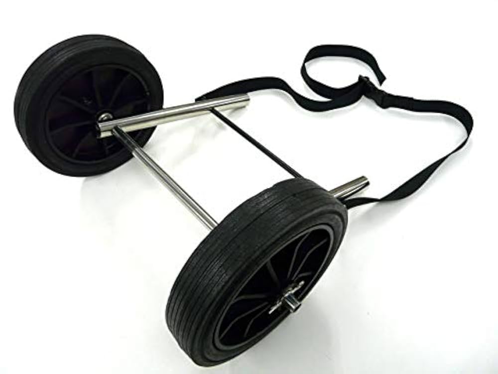 Achilles - ゴムボート用ドーリーの脚骨組みのみ How to attach the BMO Boat Dolly to an Achilles rubber boat
