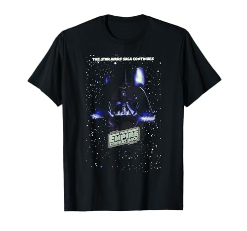 T-shirt Darth Vader Star Wars cadeau idéal anniversaire L'Empire contre-attaque noir