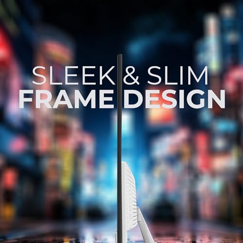 Image of Intex 22 Inch Flat Gaming Monitor | Full HD 1080p | 120Hz Refresh Rate | VA Panel | Frameless Design | Built-in Speakers | HDMI & VGA | Gaming & Office Use