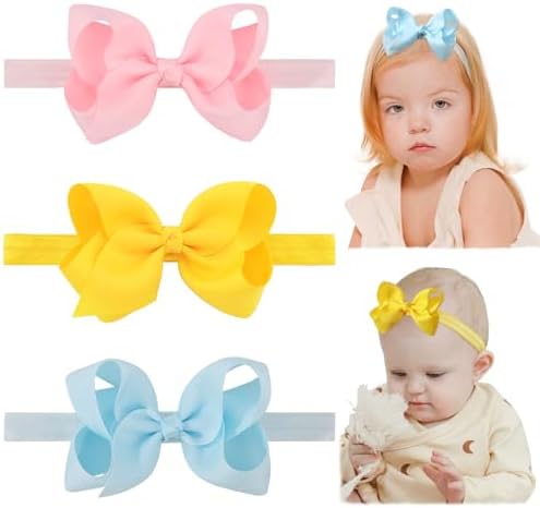 Optons Max Velvet Bow Baby Headband Baby Bow Newborn