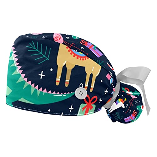 Casquette de travail licorne et motifs féeriques lot de 2 JDEZ