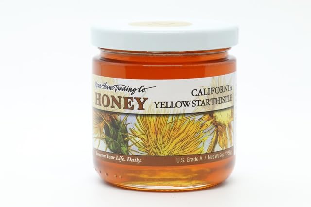 Miel Yellow Star Thistle 9 oz Pack de 12