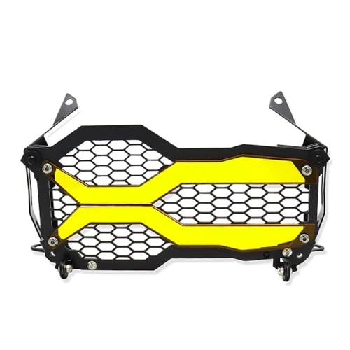 Protection phare moto R1250GS contre impact gravillon calandre