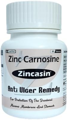 Zincasin Zinc Carnosine Tablets, 90 Tablets