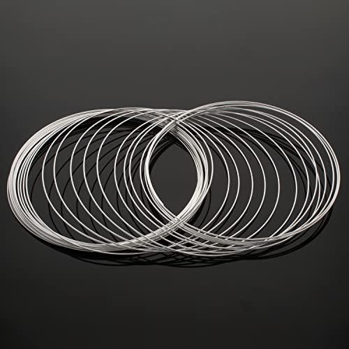 Fil à mémoire de forme argenté contre la déformation de vos colliers - 5