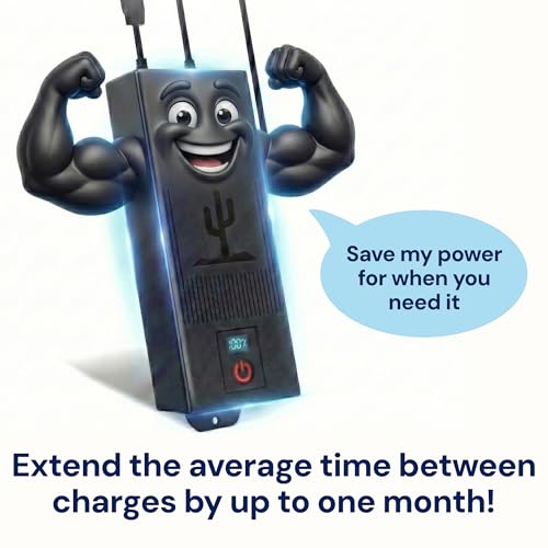 Image of Blue Cactus Drainage Prevention Kit for Recliner Batteries | Extends Battery Life - Kill Switch to Stop Ghost Drainage - Convenient Remote Control - For Chairs that Draw Power 24 /7