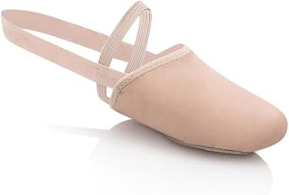 Capezio Leather Pirouette II Half Sole Ballet Dance Shoes - Breathable Stability for Pro Pirouettes