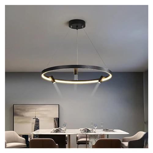 Araña LED moderna de 60 cm para crear un ambiente sofisticado en tu salón