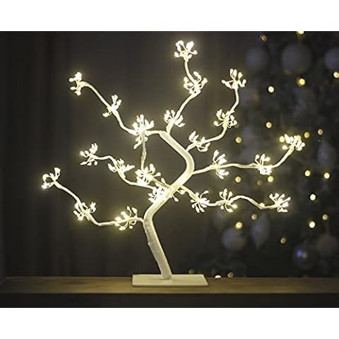 Marco Paul White Twig Tree with Lights Cover