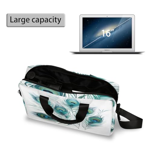 Laptop Bag 15.6 Inch Laptop Sleeve Case with Shoulder Straps Computer Case Cover Slim Briefcase for Men Women4