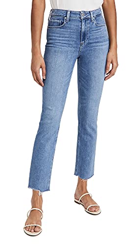 PAIGE Women's Cindy Jeans with Raw Hem