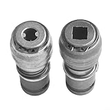 Jotekonoby Adapter für elektrische Bohrmaschine auf Hammer, runder und quadratischer Schaft, Konverter für Elektrowerkzeug-Aufsatz, Metallbohrhammer-Umwandlungs-Bit für Wand und Ziegel