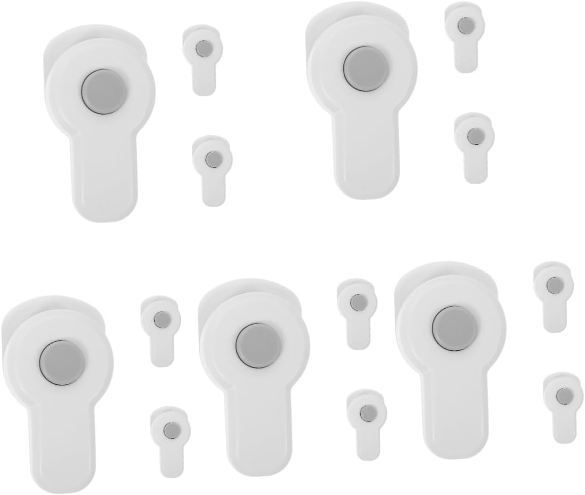 ERINGOGO 15pcs Cabinet Locks for Proofing Easy Installation for Kitchen and Bathroom Cabinets Secure and Prevent Hazardous Access