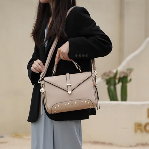 Image of MKF Collection Crossbody Bag for Women, Vegan Leather Designer Shoulder Bag Purse Handbag By Mia K