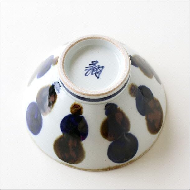 飯碗 11.5cm ぼかし 藍花 陶器 波佐見焼 （ 食洗機対応 電子レンジ対応 茶碗 お茶碗 ご飯茶碗 茶わん ライスボウル ドット 水玉 十草 柄  シンプル ご飯 ライス おしゃれ 日本製 ）の通販はau PAY マーケット - お弁当グッズのカラフルBOX | au PAY マーケット－通販サイト お茶碗 おしゃれ 陶器 ご飯茶碗 飯碗 日本製 波佐見焼 和食器 和風 和モダン 焼き物 食器 飯碗 流れ水玉