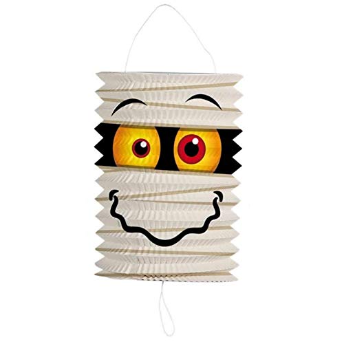 Folat Laterne * MUMIE * für Halloween oder Horror-Party // mit 16cm Duchmess