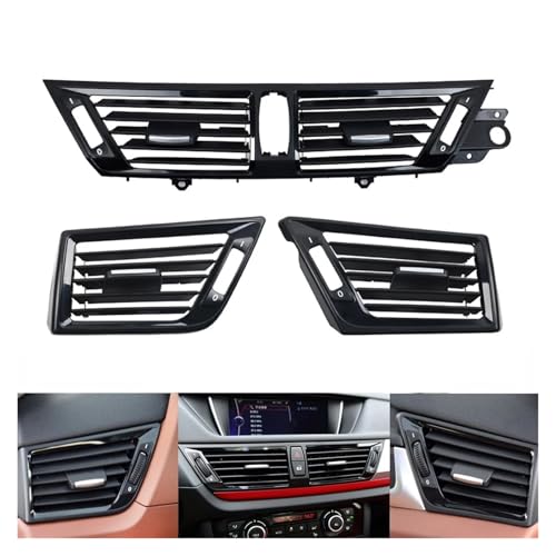 Grille ventilation climatisation centrale BMW X1 E84 2010-2015 panneau RHD gauche - 2