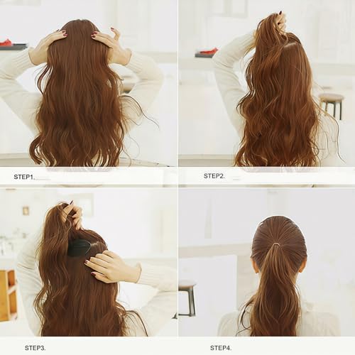 4 Pcs 2 Pairs Black Sponge Bump It Up Volume Hair Base Pads, Fluffy Padding Inserts for Hairstyle Bum Maker, Braid Holder for Women Girls