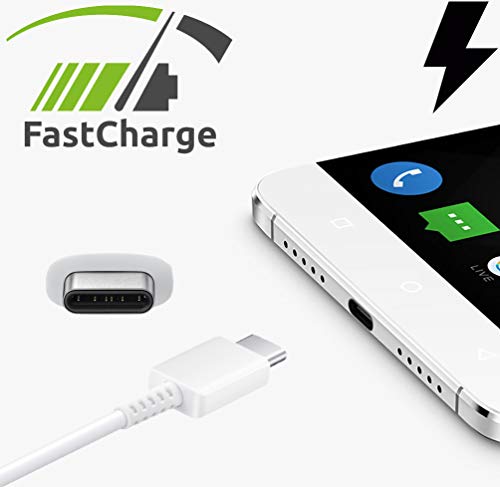 Pro Usb-C Charging Transfer Cable Compatible With Your Zte Blade X Max! (White 3.3Ft) #TOP1