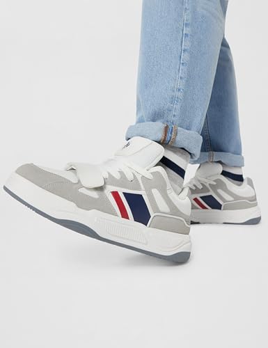 Image of U.S. Polo Assn. Mens Steven|White Stylish Casual Sneaker Shoes for Man