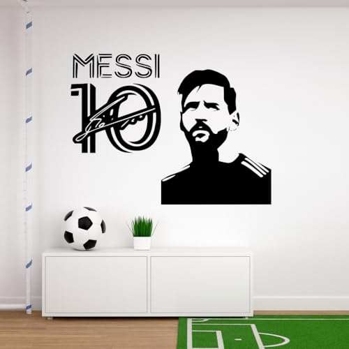 Soccer Wall Decal Vinyl Sticker – Football Player Wall Art