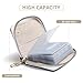 SEBNATAL Fashion Credit Card Holder Wallet for Daily Use, Compact Colorful Wolf Leather Case Purse with Metal Zipper