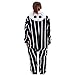 Disfraz de Pesadilla antes de Navidad, Jack Skellington, esqueleto, mono, para hombres...