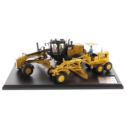 Pack evolution niveleuse Caterpillar n°12 et 12M3 pour diorama réaliste