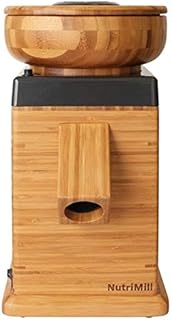 NutriMill Harvest Stone Grain Mill, 450 Watt - Black