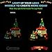 Hilighting Upgraded Led Light Kit Compatible with Lego Santa's Delivery Truck Building Set, Lights Decoration Compatible with Lego 40746 (Model Not Included)