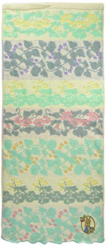 丸眞 フェイスタオル ピーターラビット 約34×80cm ファインファーム 7605002100