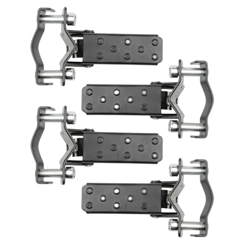 Repose-pieds de moto pliables robustes en métal pour pédale