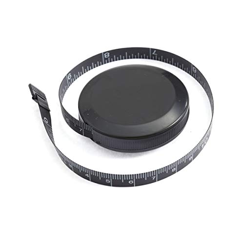 BESPORTBLE Fita métrica retrátil de 60 polegadas/150 cm de tecido de plástico fita métrica de corpo