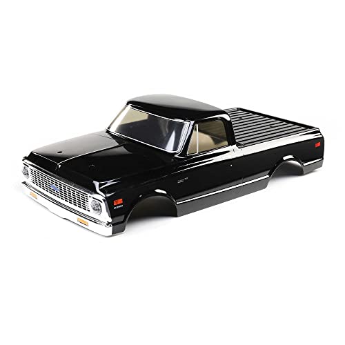 Carrosserie Losi 1972 Chevy C10 noire pour remplacer ou personnaliser votre châssis V100