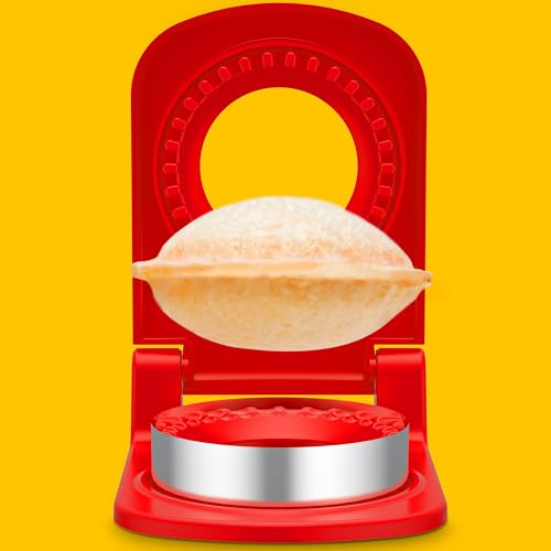 Metal Sandwich Cutter and Sealer - Round Crustless Sandwich Cutter for Peanut Butter and Jelly Sandwich Maker, PB&J Snacks Party Food Prep