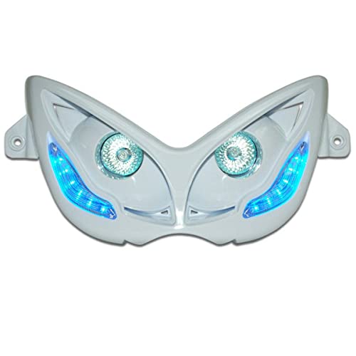 Phare double optique Replay RR8 blanc pour réparer un MBK Nitro 50