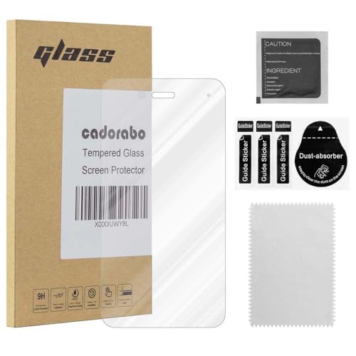 Cadorabo Panzer Schutz Glas für WIKO SUNNY 3 MINI - Schutzfolie in Ultra-Klar Hüllen fre&lich - Gehärtetes (Tempered) Glas Dipslayschutz Folie in 9H Festigkeit Anti Kratzer